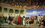 Hippolyte Delaroche section 3 of the Hemicycle oil painting reproduction